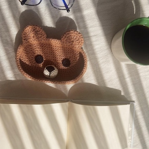 Glasses Holder Bear, Crochet Glasses Holder, Crochet Bear, Case For Glasses