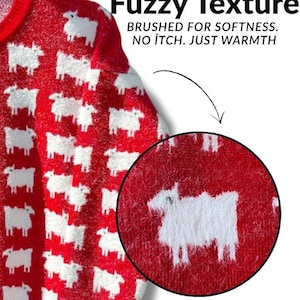 Sweter z Czarną Owcą Księżnej Diany: Unisexowy sweter świąteczny zdjęcie 2