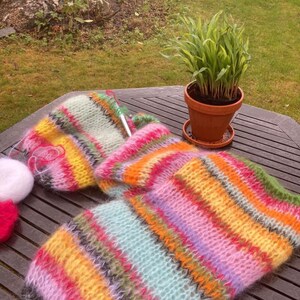 Braelyn Colorful Crossed Stitch Sweater