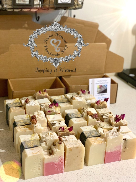 Corporate Gift Boxes X 6 Bulk Soap Boxes 9 Bar Gift Pack Made by Aroha  Soaps New Zealand Ltd Unique Blend of 6 Skin Loving Oils 