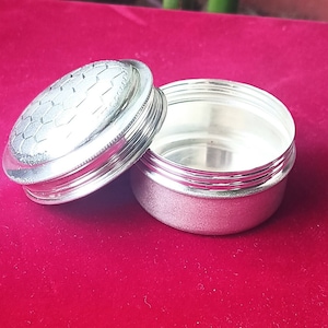 Pure Silver Kumkum Box: 92.5 Bis Hallmarked Sindoor Container