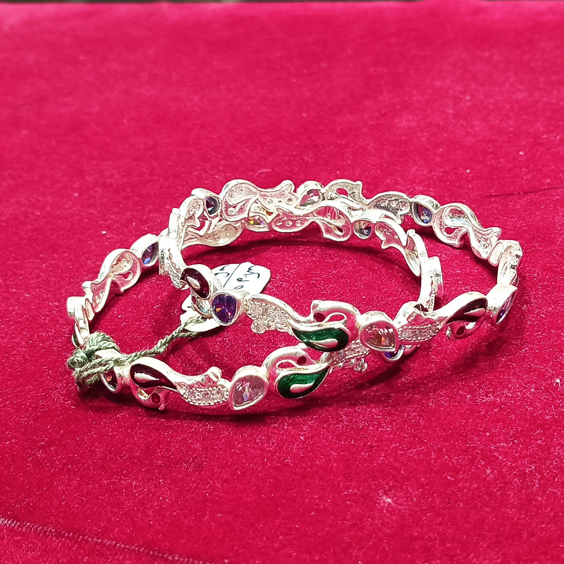 Good Friday Artgemsjewellry 925 Sterling Silver Bangle Solid