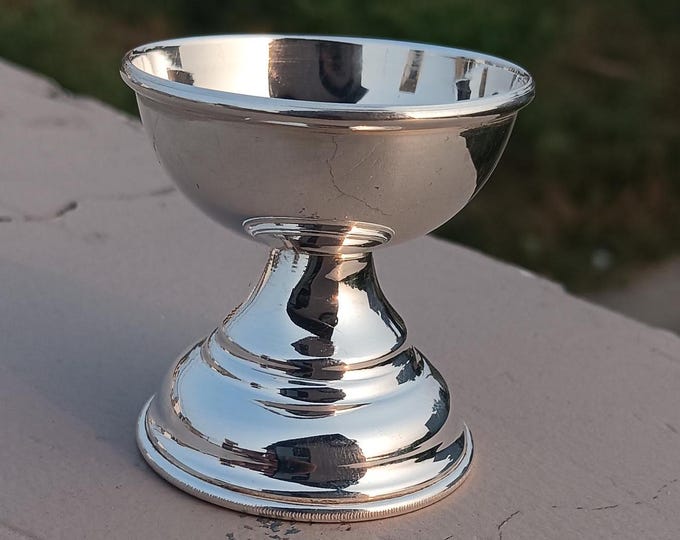 Exquisite Pure Silver Deepak: Illuminate Your Spiritual Journey with Elegance