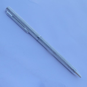 Luxury Handmade 999 Fine Silver Ballpoint Pen, BIS Hallmarked Pure Silver Pen, Executive Gift, Father's Day Gift