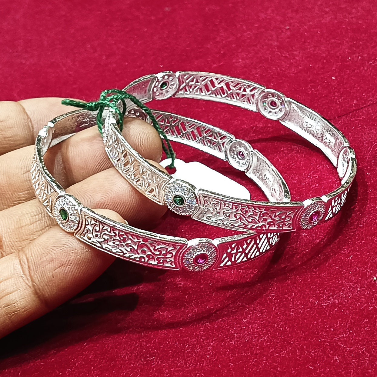 Mother s Day Sale 2024 925 Sterling Silver Designer Bangle for Man