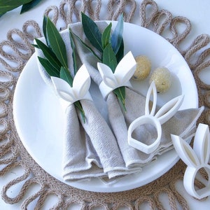 Etsy napkin shop rings