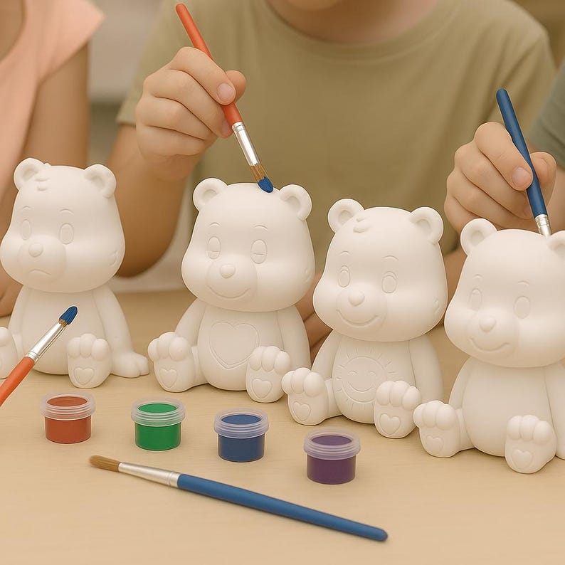 Paintpalz Series® Paintable Care Bears Figurines – Choose Your Bear ...