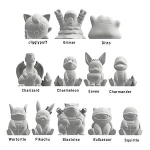 Statuette Pokémon da dipingere della serie PaintPalz® – Scegli il tuo personaggio, oltre 50 disponibili / Attività per feste di compleanno / A base vegetale immagine 9