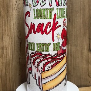 Christmas Tree Snack  Cake 20oz Tumbler