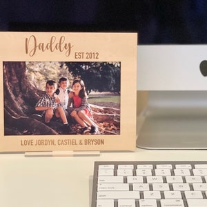 Father&#39;s Day Photo Frame, Dad Photo Frame, Personalised Photo Frame, Gift for Dad, Father&#39;s Day Gift