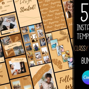 50 modelos do Instagram | Modelos de mídia social | Modelos de Canva | Modelos para Instagram | Modelos fofos do Instagram | Postagens | Histórias