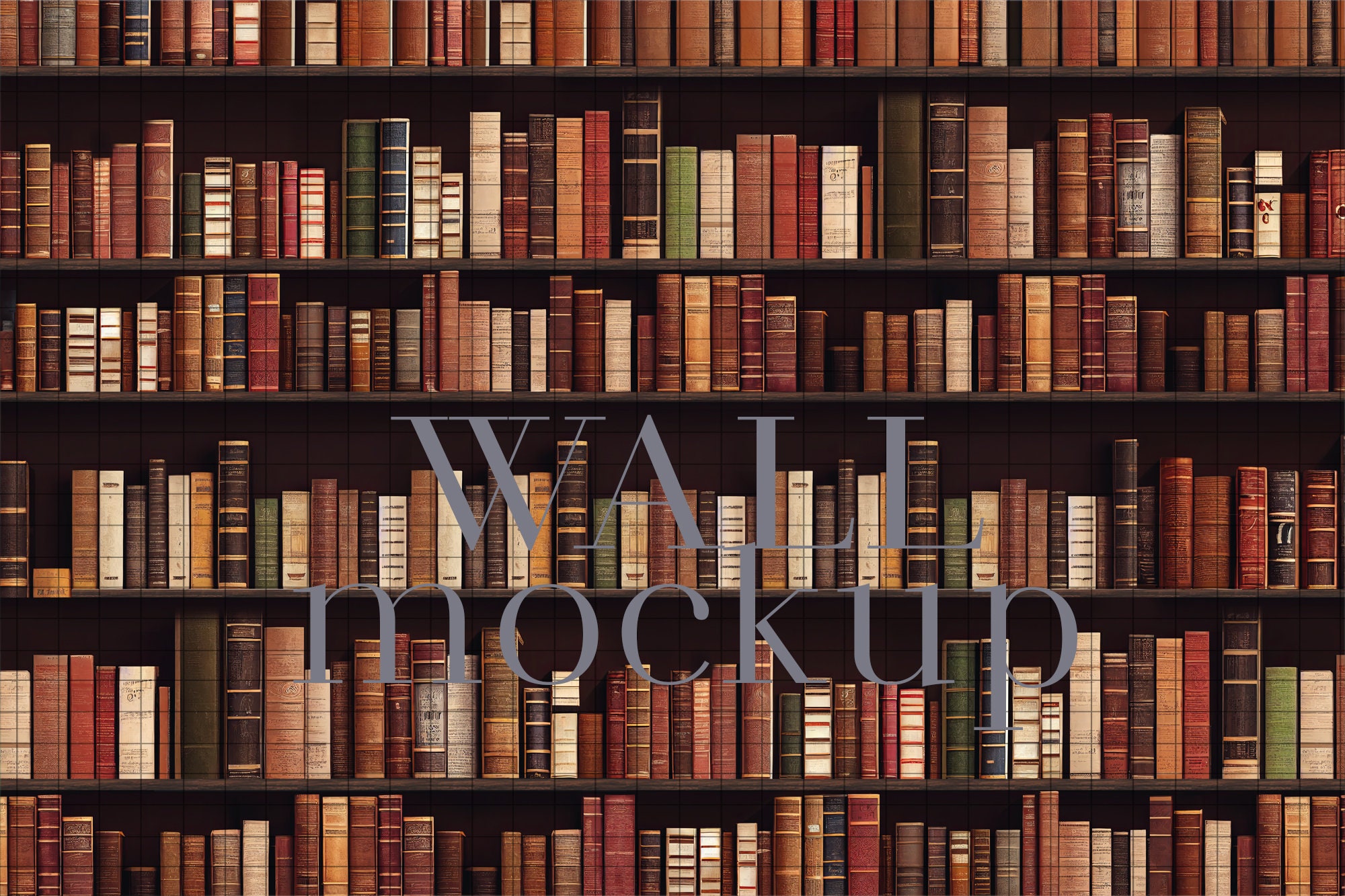 Dark Library Background Office Books Zoom Backgrounds Library - Etsy