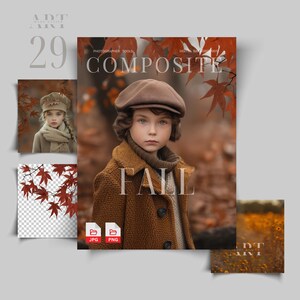Fashion Composite Studio Portrait Fashion Background Photo Composite Fashion Composite Background Fall Backdrop Red Digital Fall Portraits