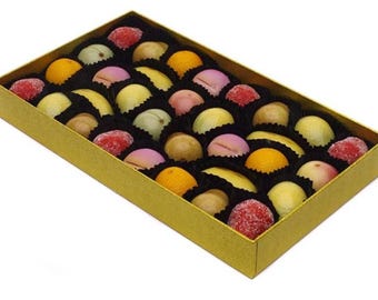 Shepcote Luxury Hand Finished Marzipan fruits choice of box sizes