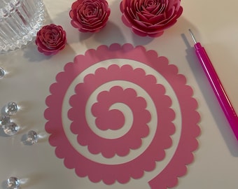 ロールされていない紙の花キット| DIY フラワーボックス| 切り花| ギフト| 記念日| 彼女への特別なギフト| 簡単に作れます| 花 25 個セット|#LRM09