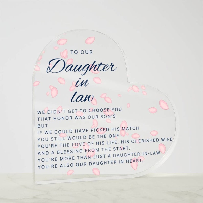 Daughter in Law Gift From Mother in Law, Daughter in Law Gift for