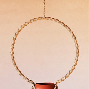 Macrame Plant Hanger Pattern: DIY Jellyfish Wall Holder (PDF) - Etsy