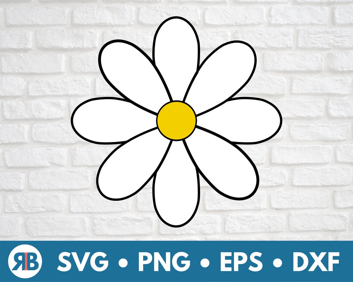Daisy SVG Daisy Svg Png Dxf Flower SVG Spring SVG - Etsy Finland