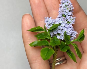 Miniature lilac branch, Scale 1/4 - TO ORDER