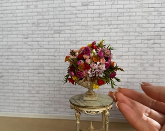 Dollhouse flower arrangement, Scale 1/12