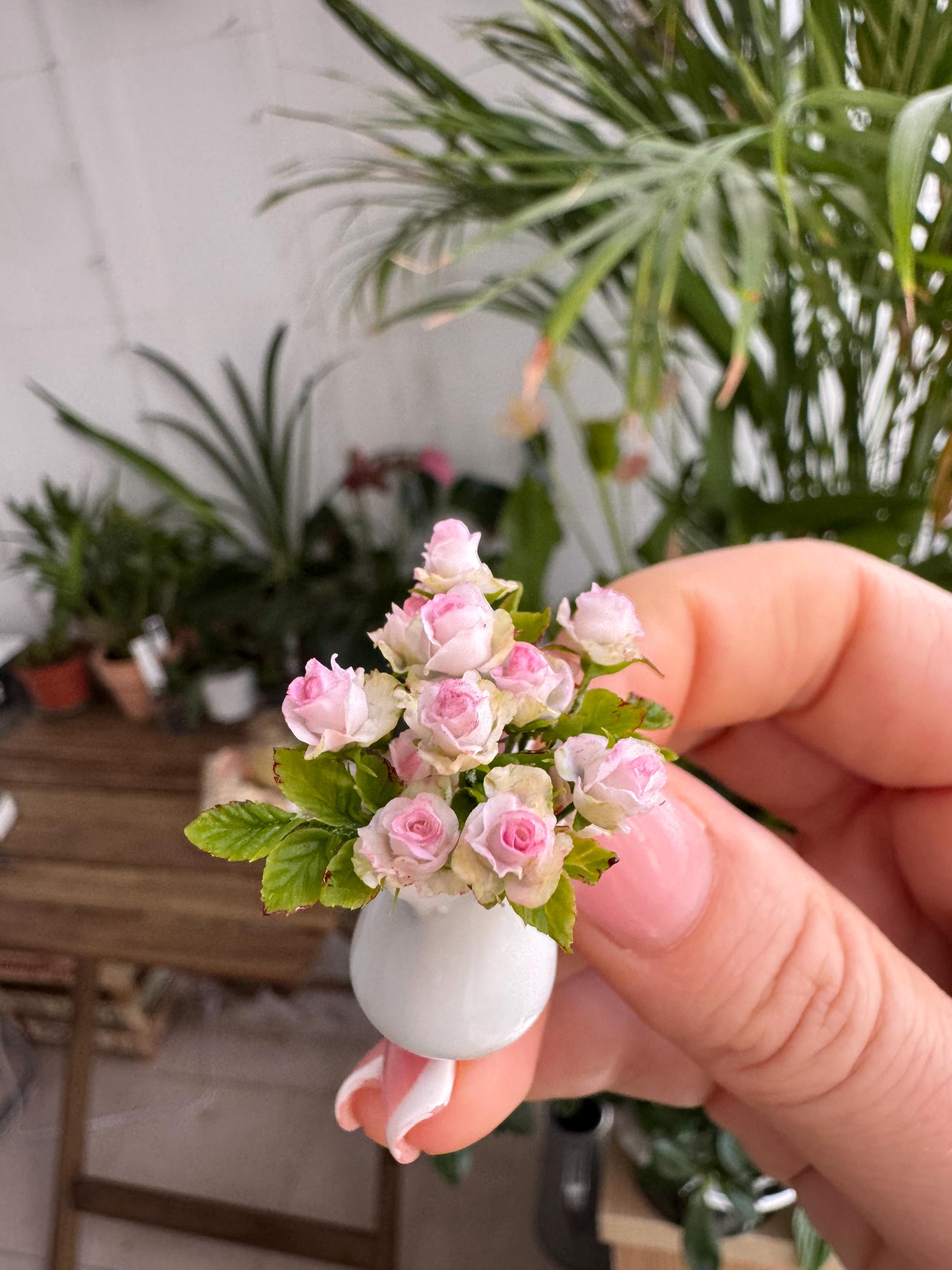 ミニチュアローズ、スケール1/12 - 受注生産 - Etsy 日本