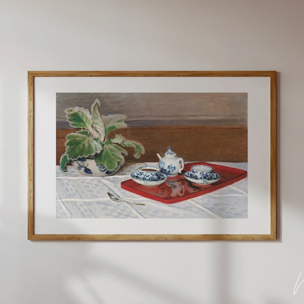 Victorian Art Print Still Life Prints Vintage Victorian Painting printable French Country Decor Kitchen Tea Room Decor