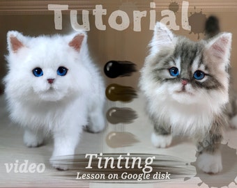 Toy tinting with acrylic paints Tutorial video