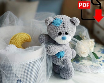 Crochet pattern Teddy bear  / easy to follow amigurumi pattern