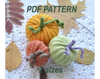 Pumpkin crochet pattern, Halloween Crochet Pattern, Crochet Pumpkin, Crochet Pattern, Crochet Meadow Pumpkin, Pumpkin Decor
