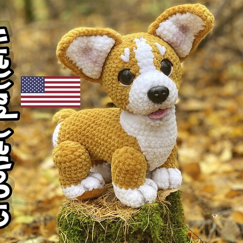 corgi plush pattern free