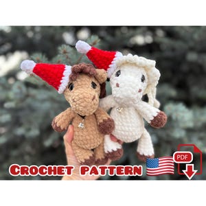 Horse Crochet Pattern, Amigurumi Pattern Horse