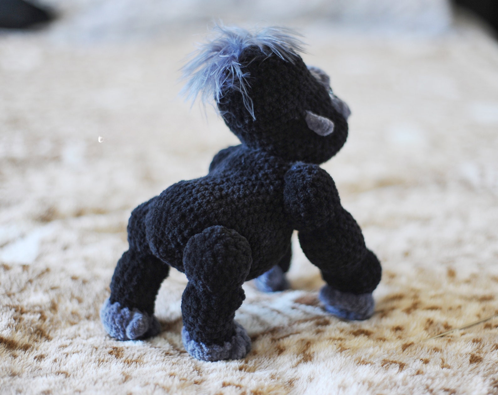 Crochet Gorilla Monkey Crochet Pattern Baby Gorilla Pattern Etsy