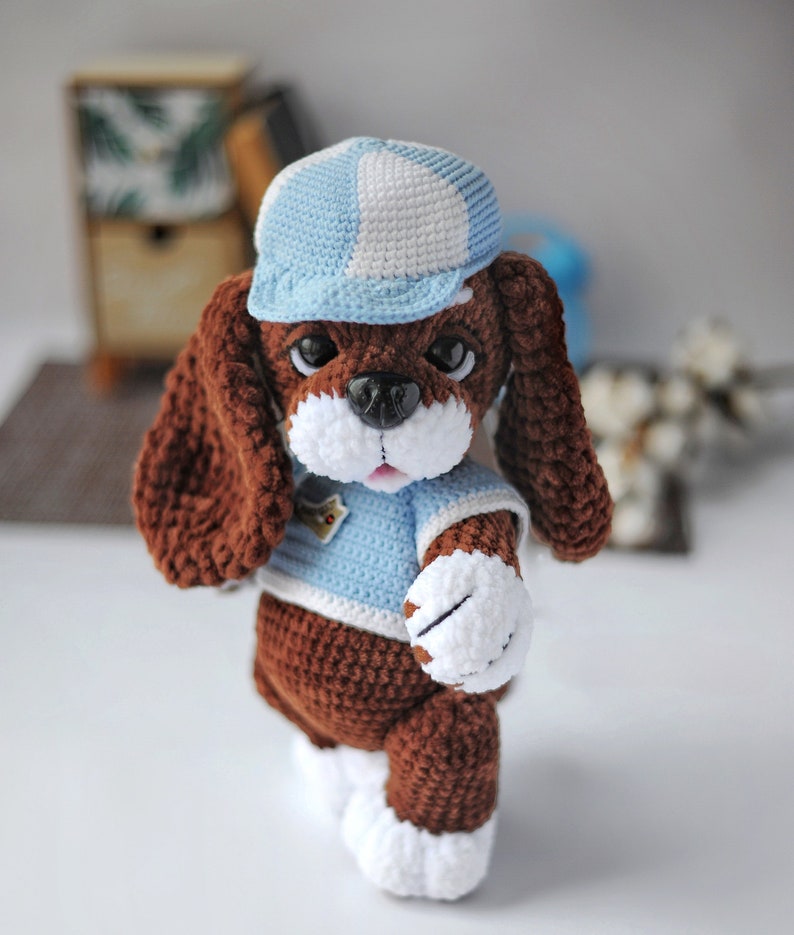 Crochet Dog Pattern Plush Dog Toy Amigurumi Dog Pattern Etsy