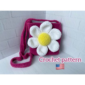 Gehäkelte Tasche Muster, Blumenmädchen Geschenk