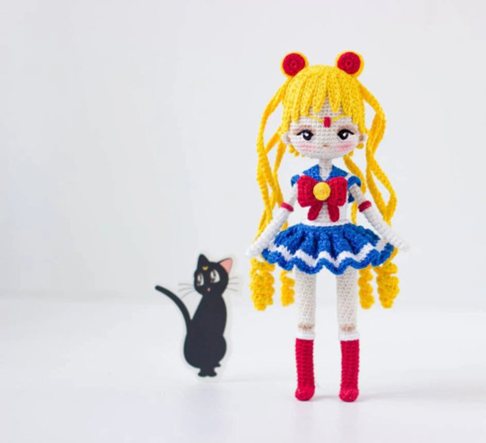 Sailor Moon Crochet Pattern Amigurumi Sailor Moon PDF Etsy