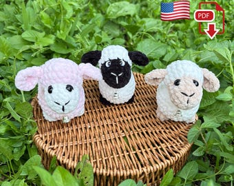 Schaf Häkelanleitung, Lamm Häkelanleitung