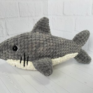 Shark Plush Toy Pattern, Baby shark, Shark gift image 6