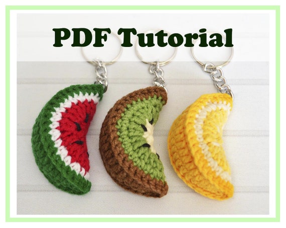 JSGHGDF Portachiavi a forma di limone, modello creativo di frutta, portachiavi con ciondolo a forma di frutta, gioiello fatto a mano per le donne, Giallo, M