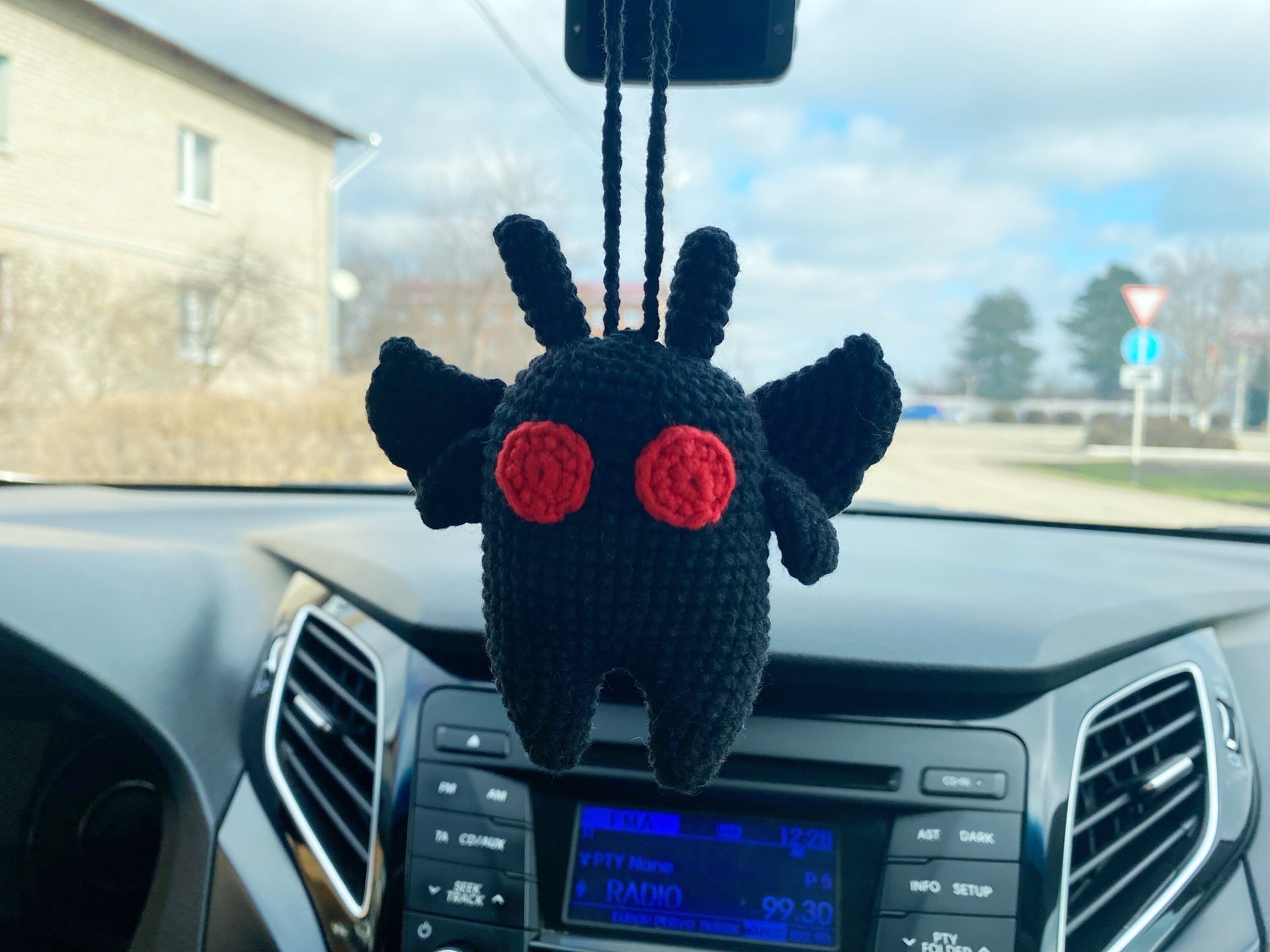 Moth Crochet Pattern, Crochet Keychain Pattern, Cute Car