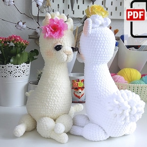 Alpaca crochet pattern / amigurumi pattern llama