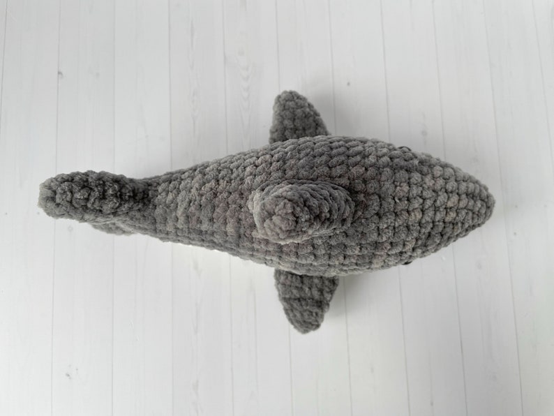 Shark Plush Toy Pattern, Baby shark, Shark gift image 8