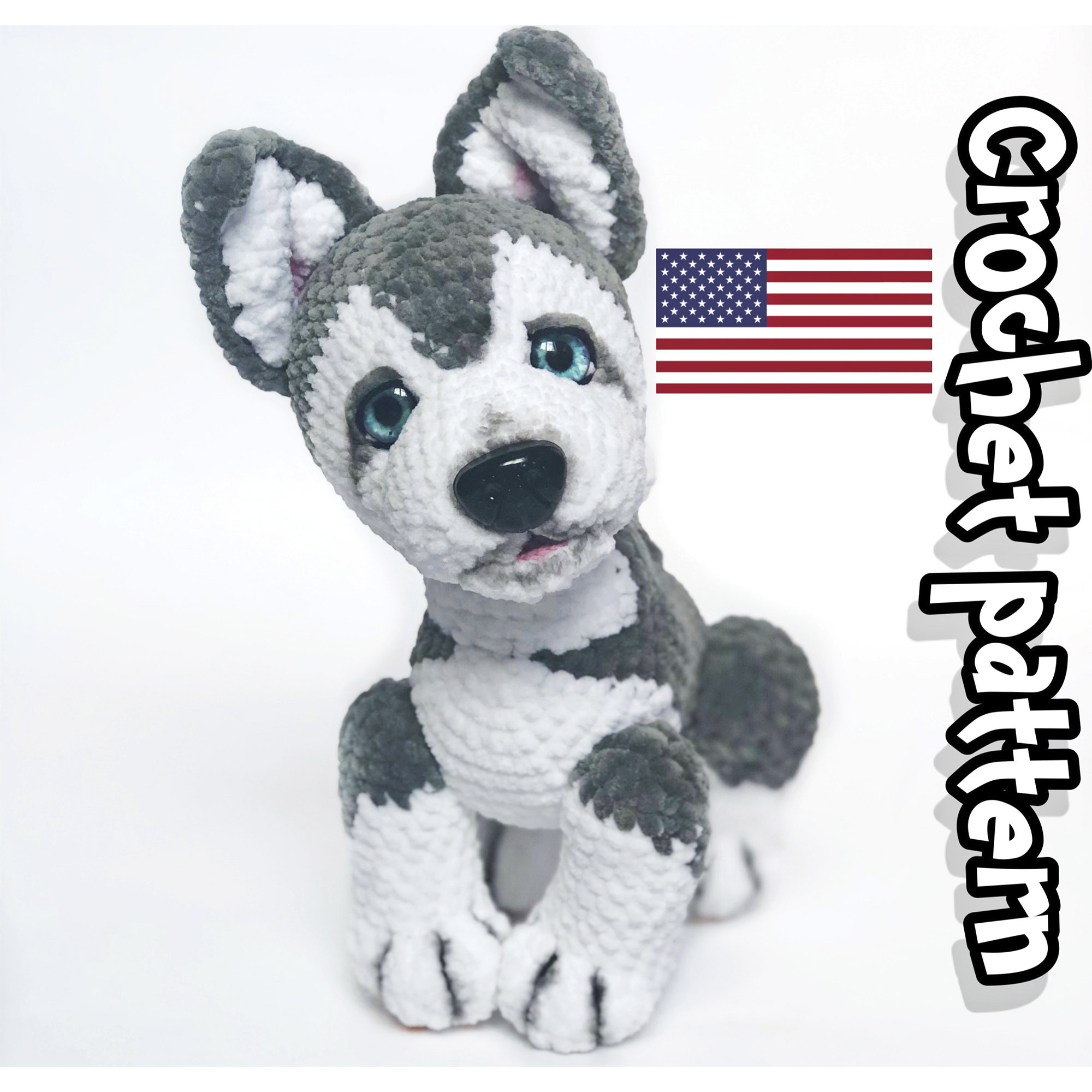 Husky knitting pattern deals