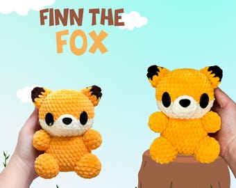 Finn the Fox (PDF Crochet Pattern)