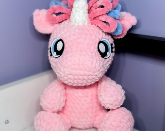 Sparkles the Unicorn Crochet Pattern