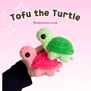 Tofu die Schildkröte Häkelanleitung