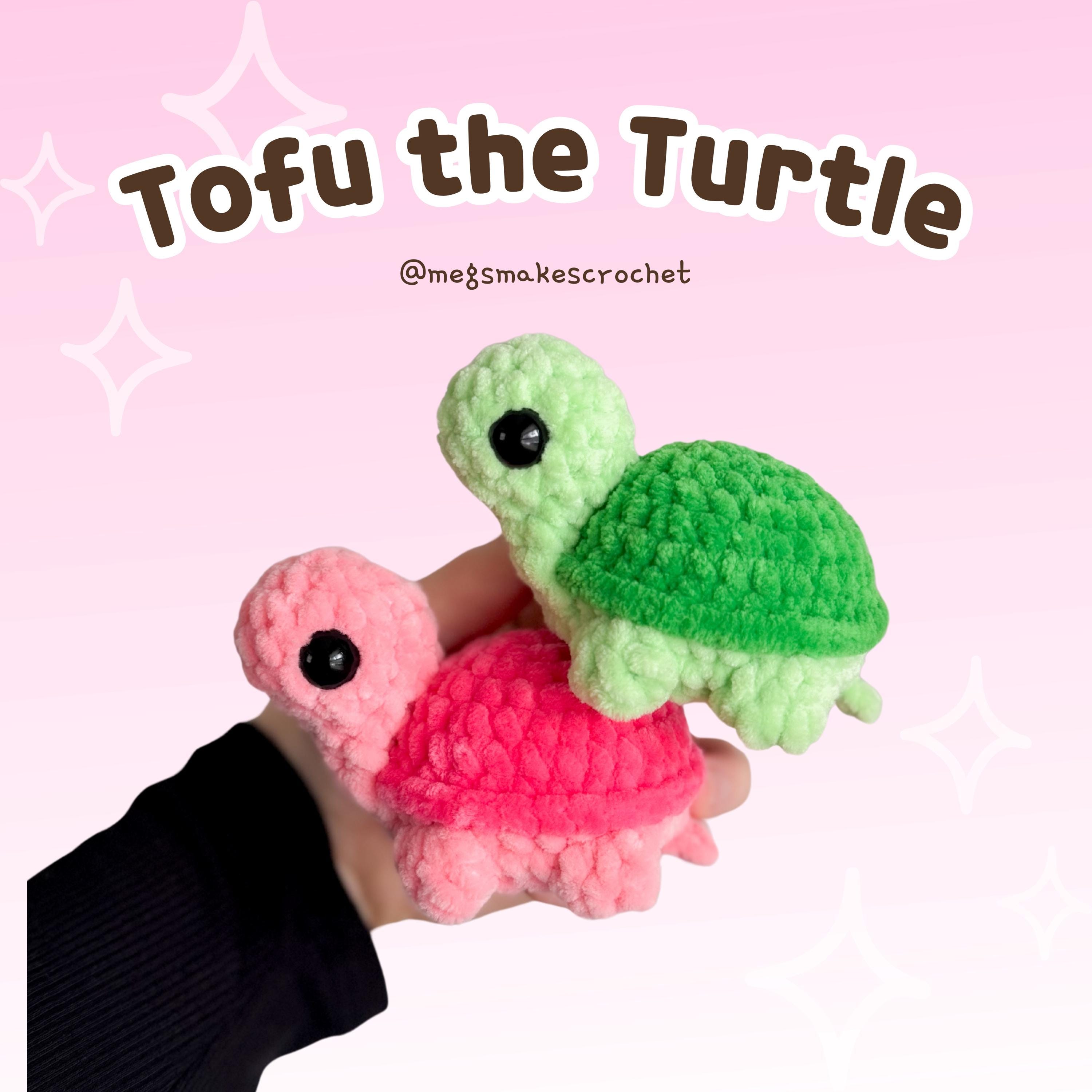 Tofu the Turtle Crochet Pattern