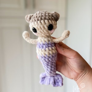 Marina the Mermaid No Sew Crochet Pattern