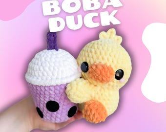 Boba Duck (PDF Crochet Pattern)