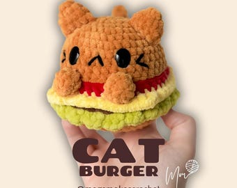 Cat Burger (PDF Crochet Pattern)