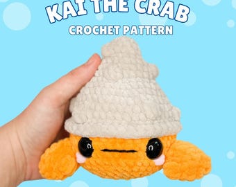 Kai the Crab (PDF Crochet Pattern)